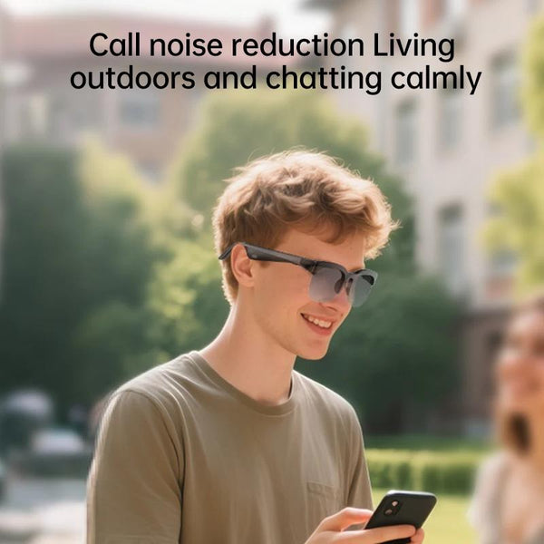 AV Eyewear Lunettes AI intelligent wireless Bluetooth 6.0music, appels, long battery life AI translation — eprolo | Lunettes de soleil UV400
