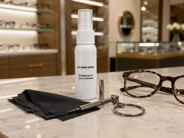 Ensemble de Nettoyage Optique - Kit Complet Entretien Lunettes — View Optik | Lunettes de soleil UV400