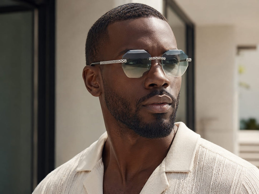 OZ Eyewear Eleonor S3 Diamond Cut – L'Excellence de la Lunette Percée — Atelier Verone | Lunettes de soleil UV400