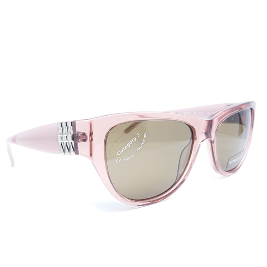 Nina Ricci, Solbriller, Lunettes de soleil, NR3237H05, Rose, Pour les femmes