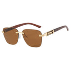 AV Eyewear WOODEN Polygonal Leopard (vue 2) — eprolo | View Optik