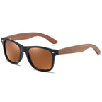 AV Eyewear Wooden walnut bamboo polarized sunglasses (vue 7) — eprolo | View Optik