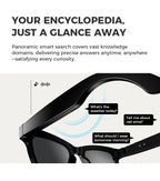 AV Eyewear Infinity -- Bluetooth AI Camea Photos Appel asistant real-time translation 5-megapixel shooting stabilization (vue 2) — eprolo | View Optik