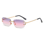 AV Eyewear -- Inspiration --Diamond Cut - Edge Oval Inverted (vue 3) — eprolo | View Optik