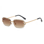 AV Eyewear -- Inspiration --Diamond Cut - Edge Oval Inverted (vue 2) — eprolo | View Optik