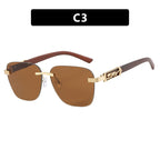 AV Eyewear WOODEN Polygonal Leopard (vue 5) — eprolo | View Optik