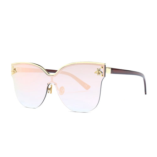 Lunettes ROYAL GIRL Oversize Rimless  UV400 (vue 3) — eprolo | View Optik