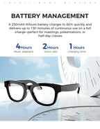 AV Eyewear Infinity -- Bluetooth AI Camea Photos Appel asistant real-time translation 5-megapixel shooting stabilization (vue 3) — eprolo | View Optik