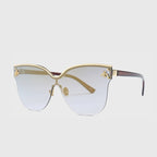 Lunettes ROYAL GIRL Oversize Rimless  UV400 (vue 7) — eprolo | View Optik