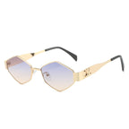AV Eyewear triangular personalized hip-hop — eprolo | Lunettes de soleil UV400
