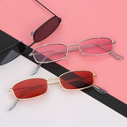 Candy Colors Metal Frame Sunglasses Small RetroUV400 — eprolo | Lunettes de soleil UV400