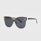 Lunettes ROYAL GIRL Oversize Rimless  UV400 (vue 5) — eprolo | View Optik
