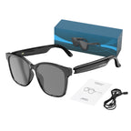 AV Eyewear  Lunettes intelligentes HY-C8 AI — Traduction sans fil Bluetooth · 75 langues · Interprétation simultanée en conférence (vue 3) — eprolo | View Optik