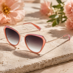 Bulget - Lunettes de Soleil Papillon Multicolore Dore (vue 4) — Bulget | View Optik