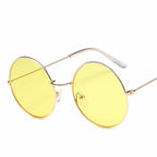 AV Eyewear Alloy Mirror Sunglasses Retro Dessin Rose Round (vue 6) — eprolo | View Optik