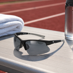Champion — Lunettes de Soleil Sport Semi-Sans Cerclage Polarisées Noir (vue 2) — Champion | View Optik