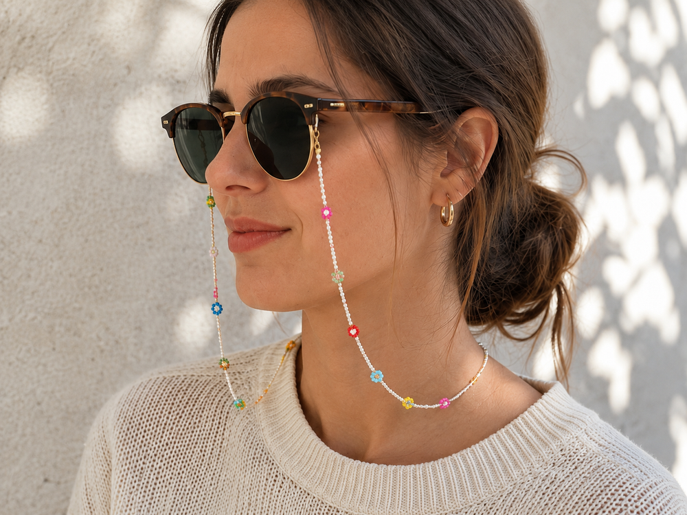 Cordon de Lunettes NDL1741 - Retenue Optique Sport (vue 3) — View Optik | View Optik