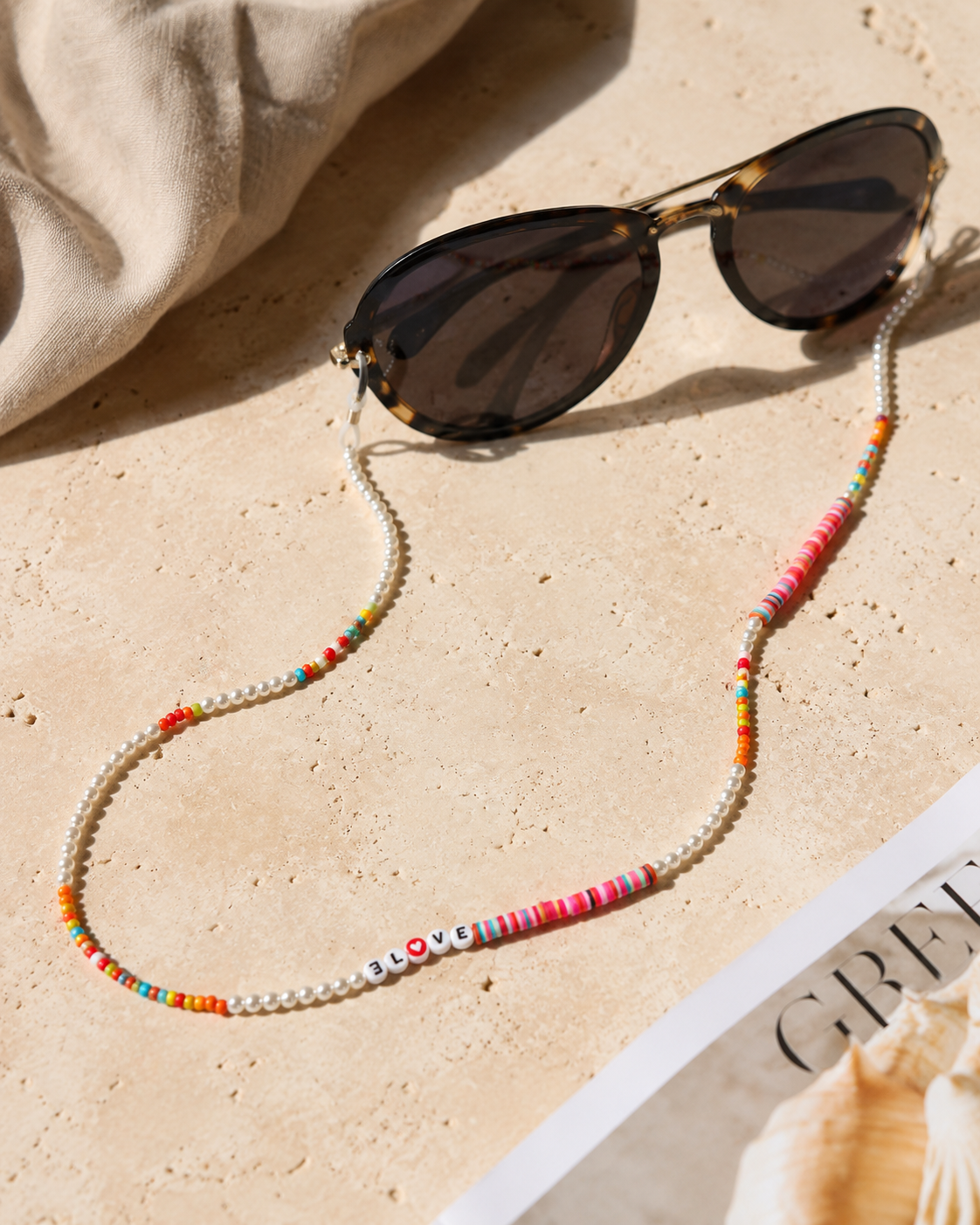 Cordon de Lunettes NDL1742 - Retenue Optique Colore — View Optik | Lunettes de soleil UV400