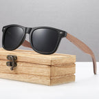 AV Eyewear Wooden walnut bamboo polarized sunglasses — eprolo | Lunettes de soleil UV400