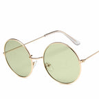 AV Eyewear Alloy Mirror Sunglasses Retro Dessin Rose Round (vue 5) — eprolo | View Optik
