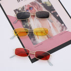Candy Colors Metal Frame Sunglasses Small RetroUV400 (vue 3) — eprolo | View Optik