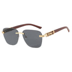 AV Eyewear WOODEN Polygonal Leopard — eprolo | Lunettes de soleil UV400