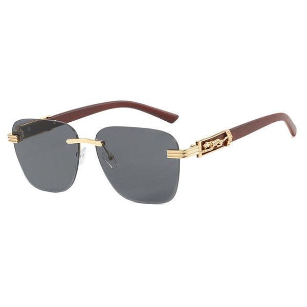 AV Eyewear WOODEN Polygonal Leopard — eprolo | Lunettes de soleil UV400