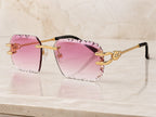 OZ Eyewear®  Frank S1 Diamond Cut – Une création d'exception (vue 2) — Atelier Verone | View Optik