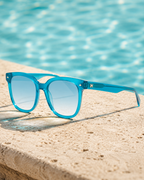 Ana Hickmann - Lunettes de Soleil Carre Bleu Mediterranee (vue 2) — Ana Hickmann | View Optik