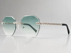 OZ Eyewear Eleonor S3 Diamond Cut – L'Excellence de la Lunette Percée (vue 2) — Atelier Verone | View Optik