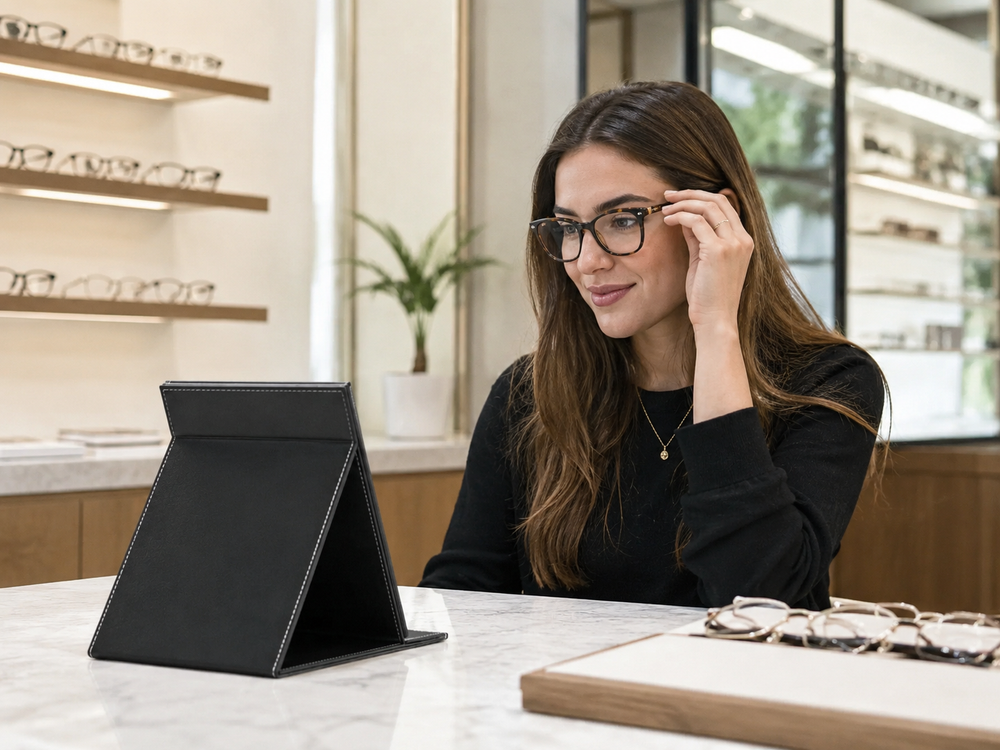 Miroir Pliable - Miroir de Poche Compact Grossissant Retouche — View Optik | Lunettes de soleil UV400
